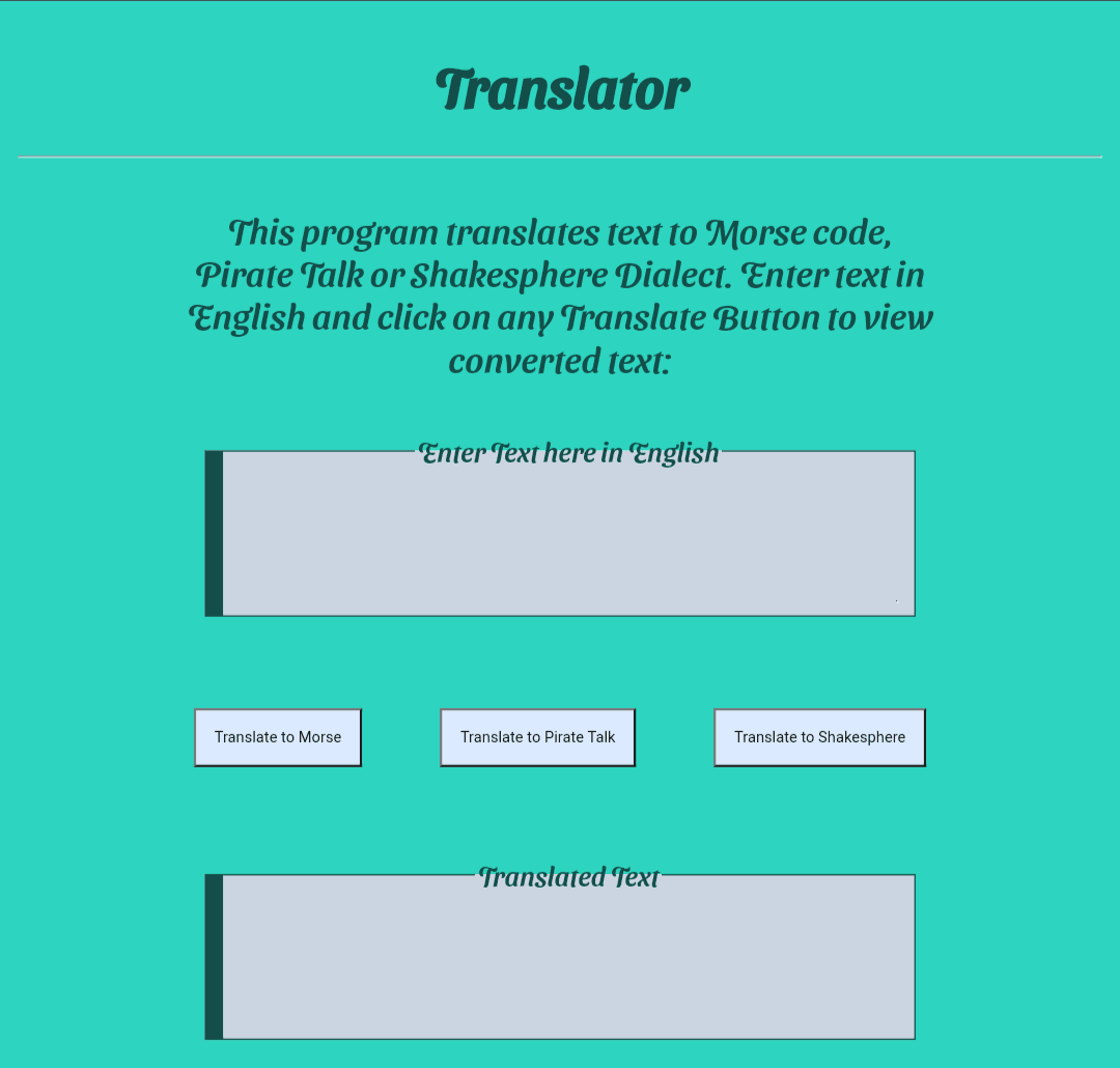 Translator App