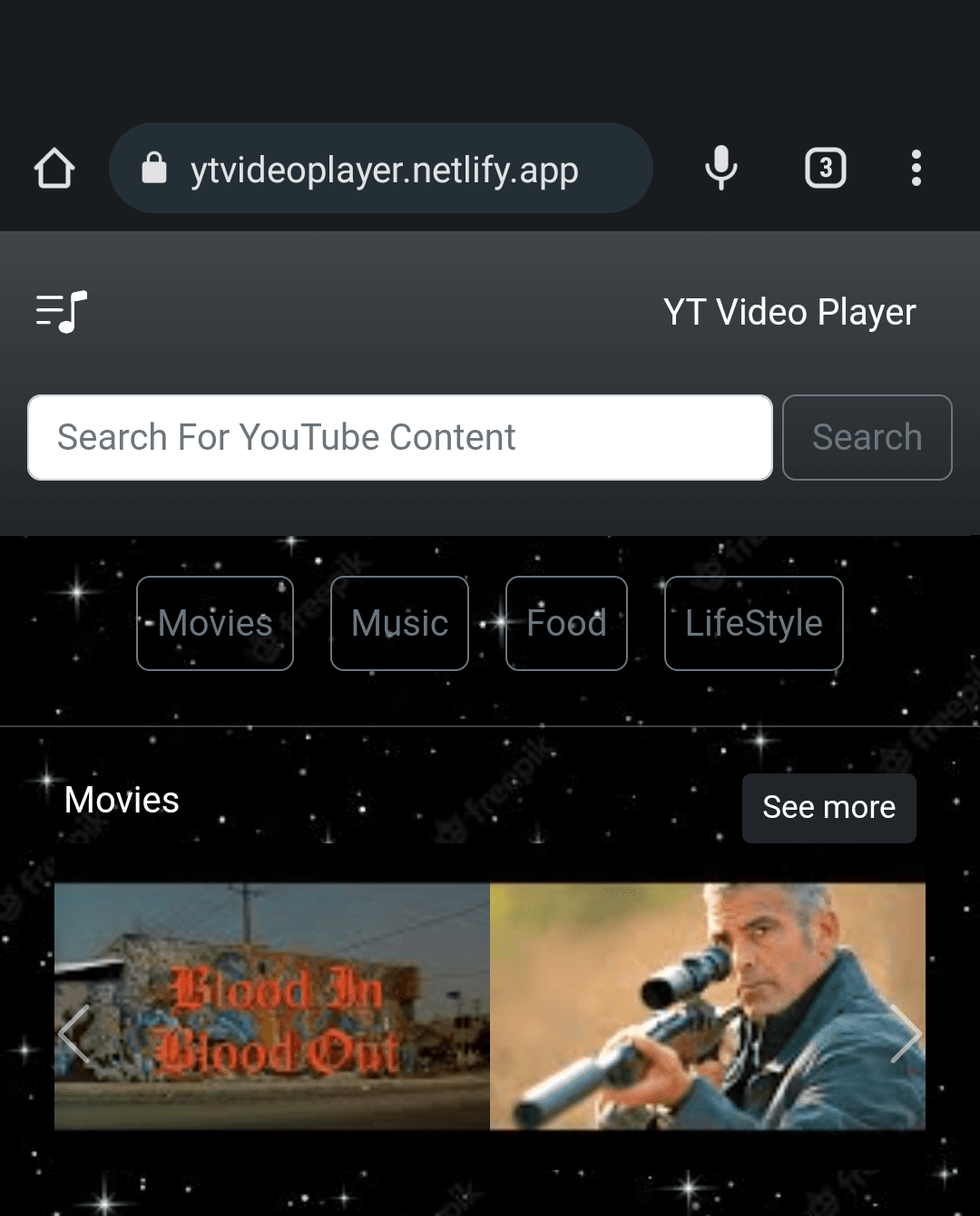 YT Video Player